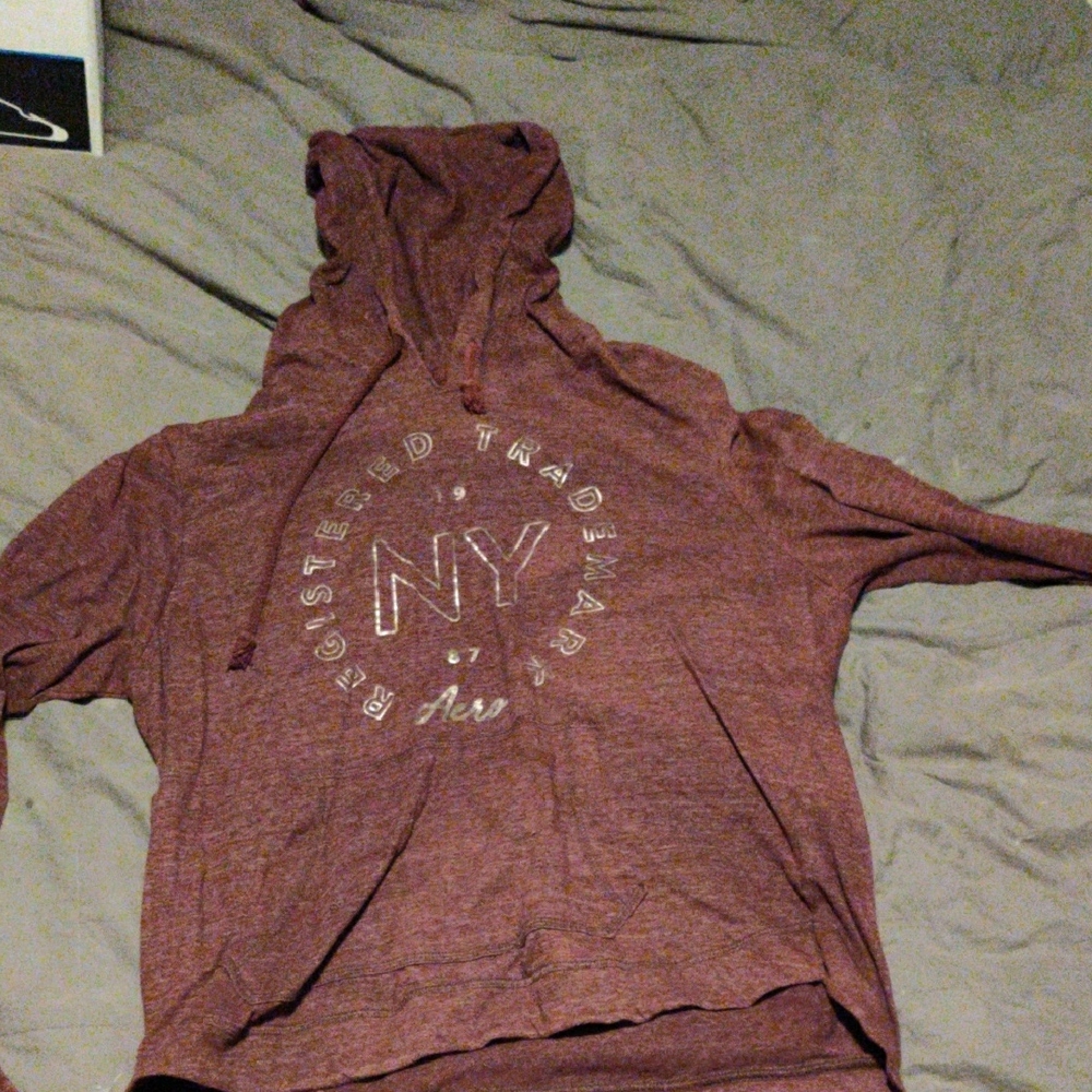 NY Air Maroon Hoodie